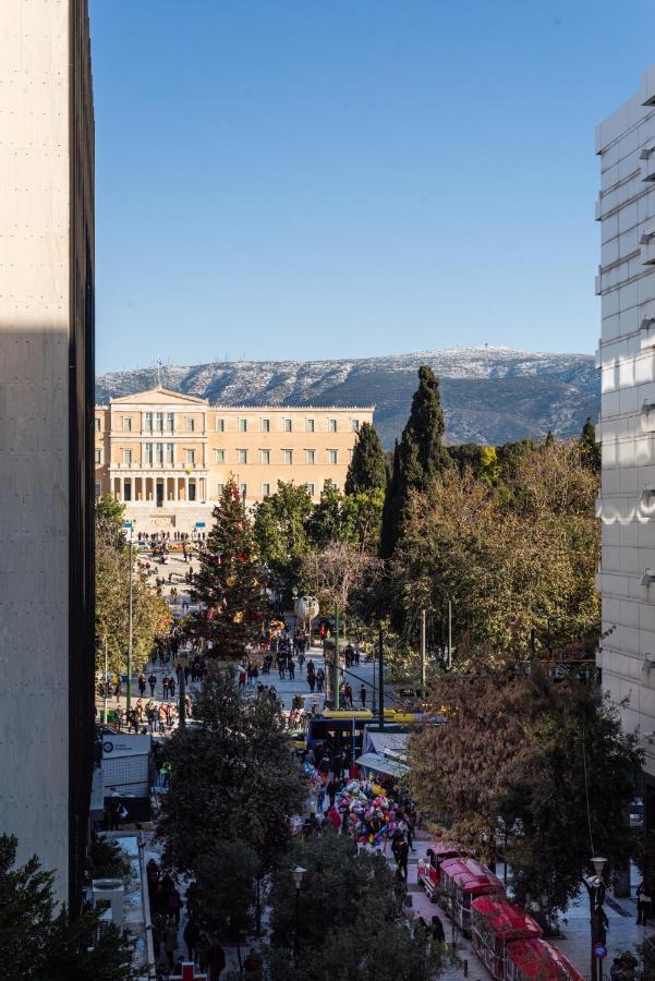 Syntagma Spotlight Residence Atena Exterior foto