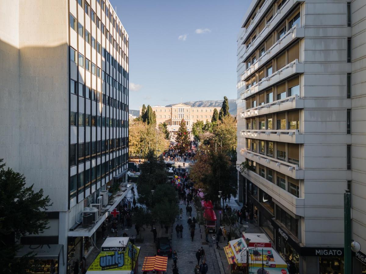 Syntagma Spotlight Residence Atena Exterior foto
