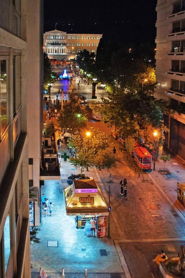 Syntagma Spotlight Residence Atena Exterior foto